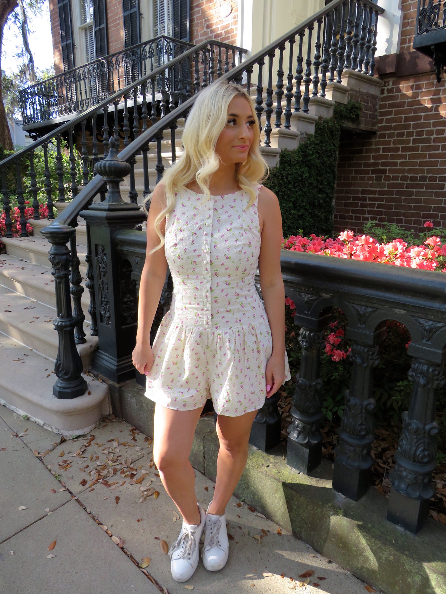Garden Party Romper
