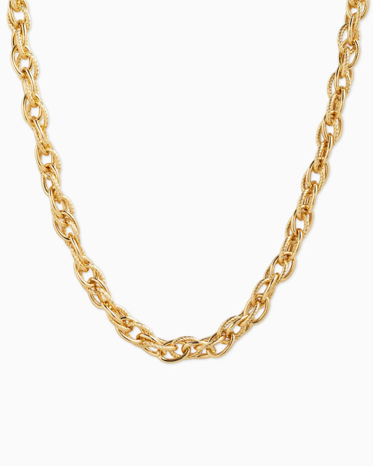 Oval Link Chain Necklace