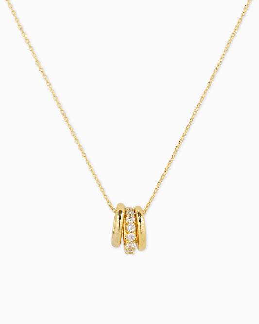 CZ Charm Pendant Necklace
