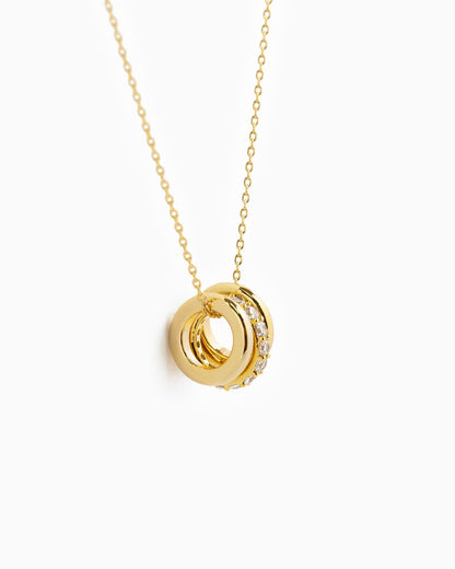 CZ Charm Pendant Necklace