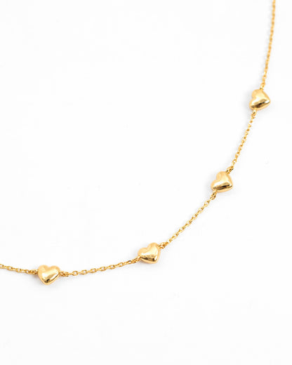 Heart Pendant Bracelet