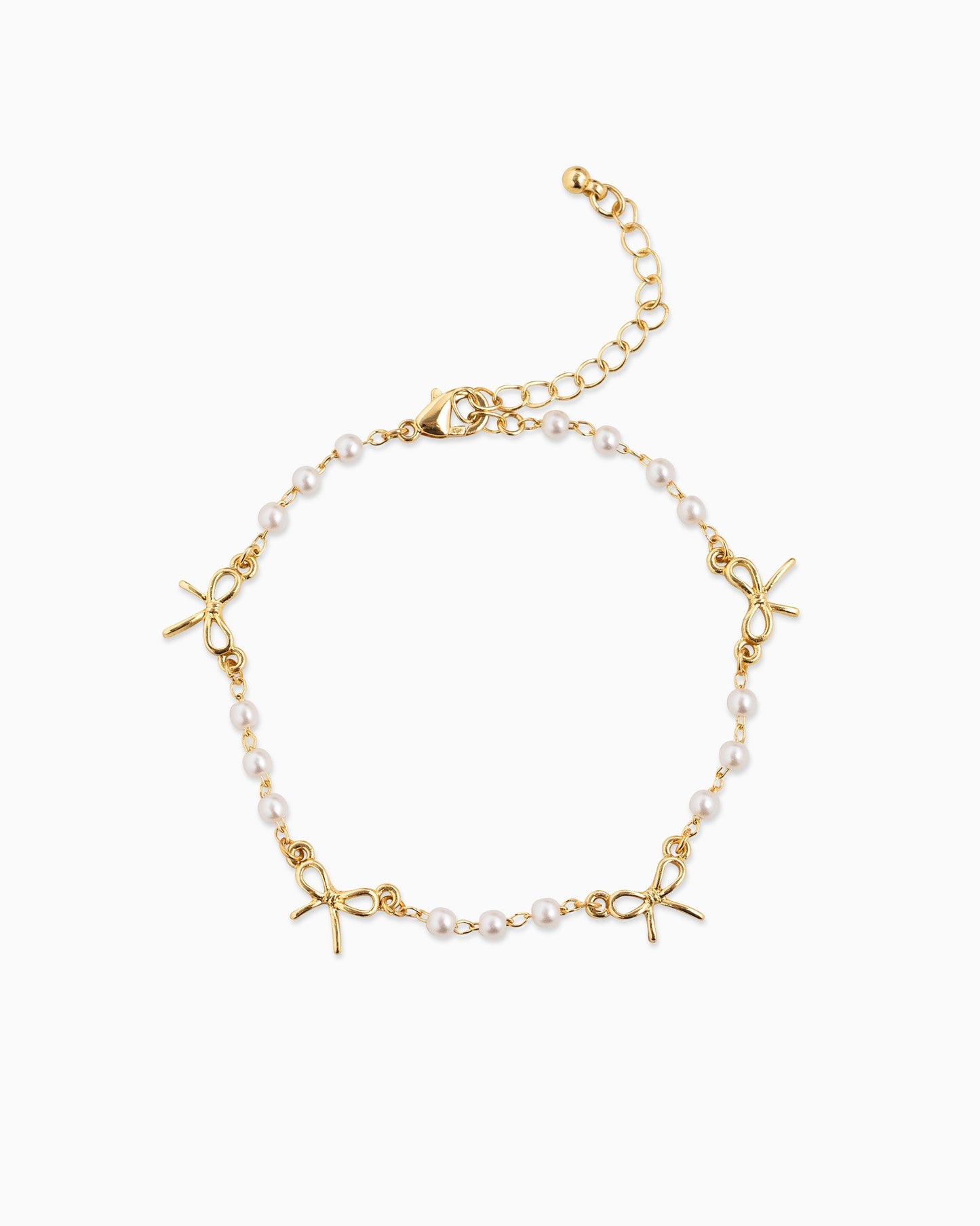 Pearl Bow Bracelet