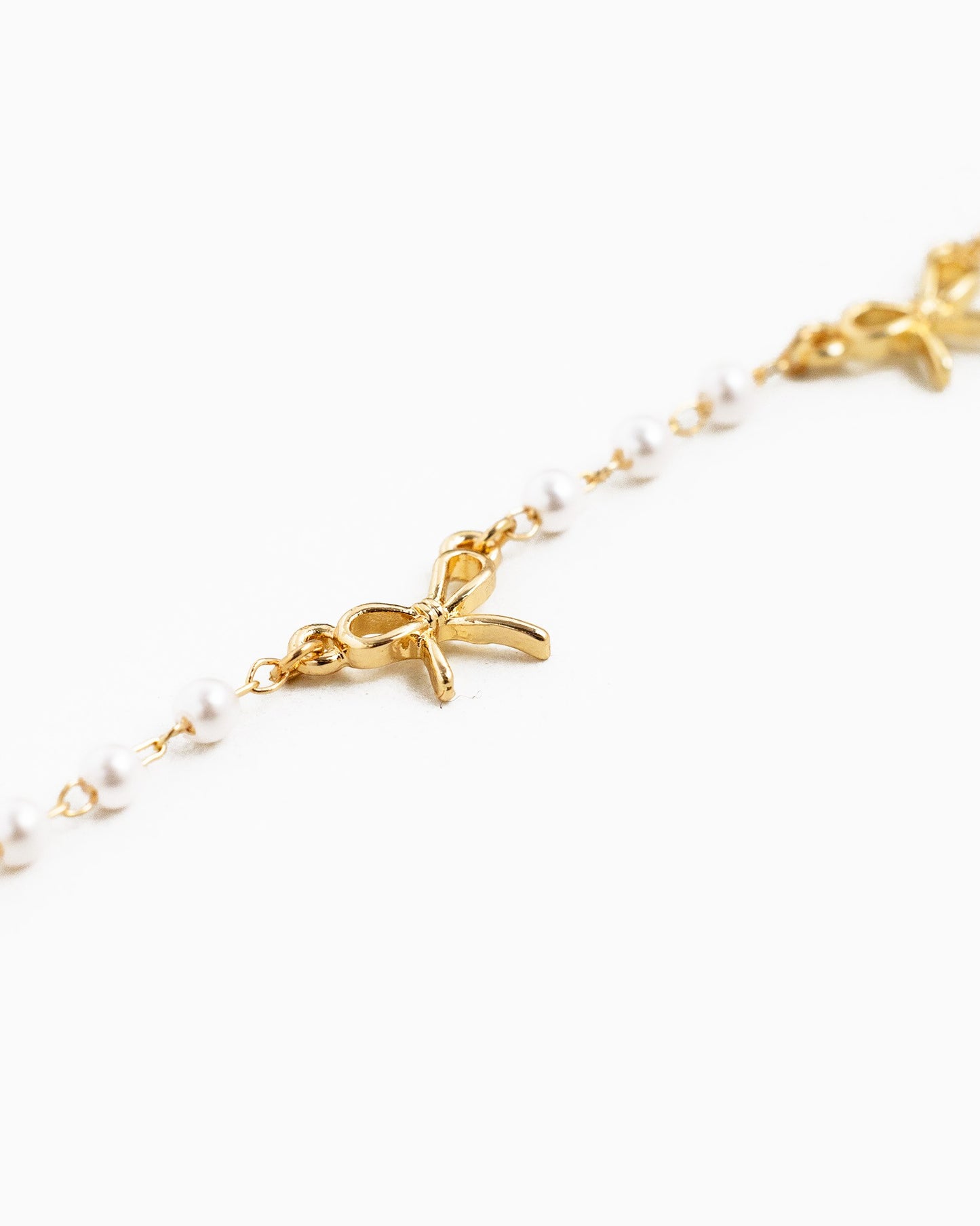 Pearl Bow Bracelet